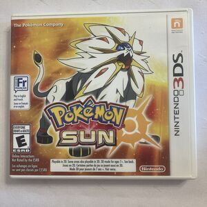 Nintendo Pokemon Sun 3DS
